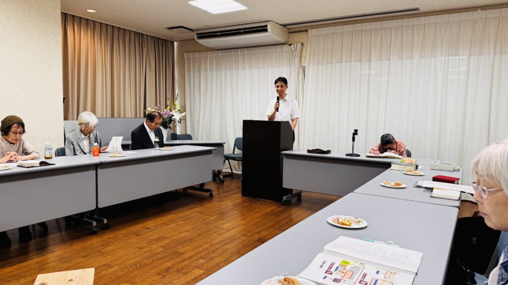 齊藤伸二牧師による開会礼拝メッセージ