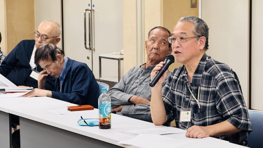 活発な意見交換が行われた壮年部総会